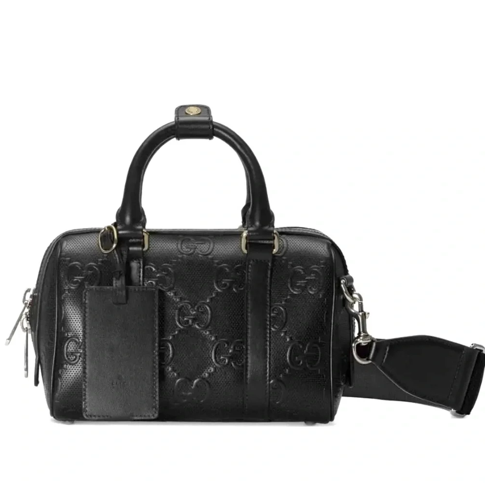 ⛔️ SOLD ⛔️ Gucci GG Embossed Mini Duffle Speedy Bag - Picture 14 of 17